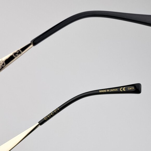 Gucci Sunglasses – Gold Metal Round Frame with Brown Lenses (GG1854S 005) - Picture 7 of 13